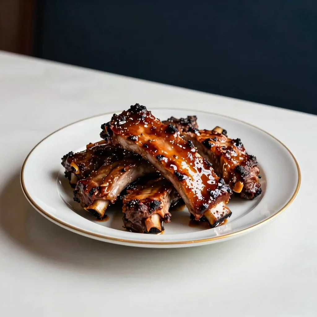 Slow-Simmered Rib Plate