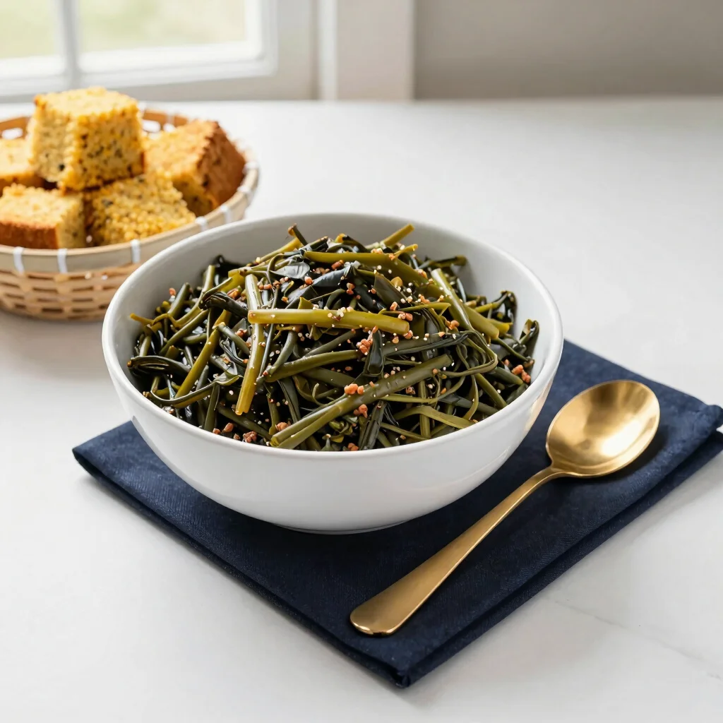 Greens and Cornbread